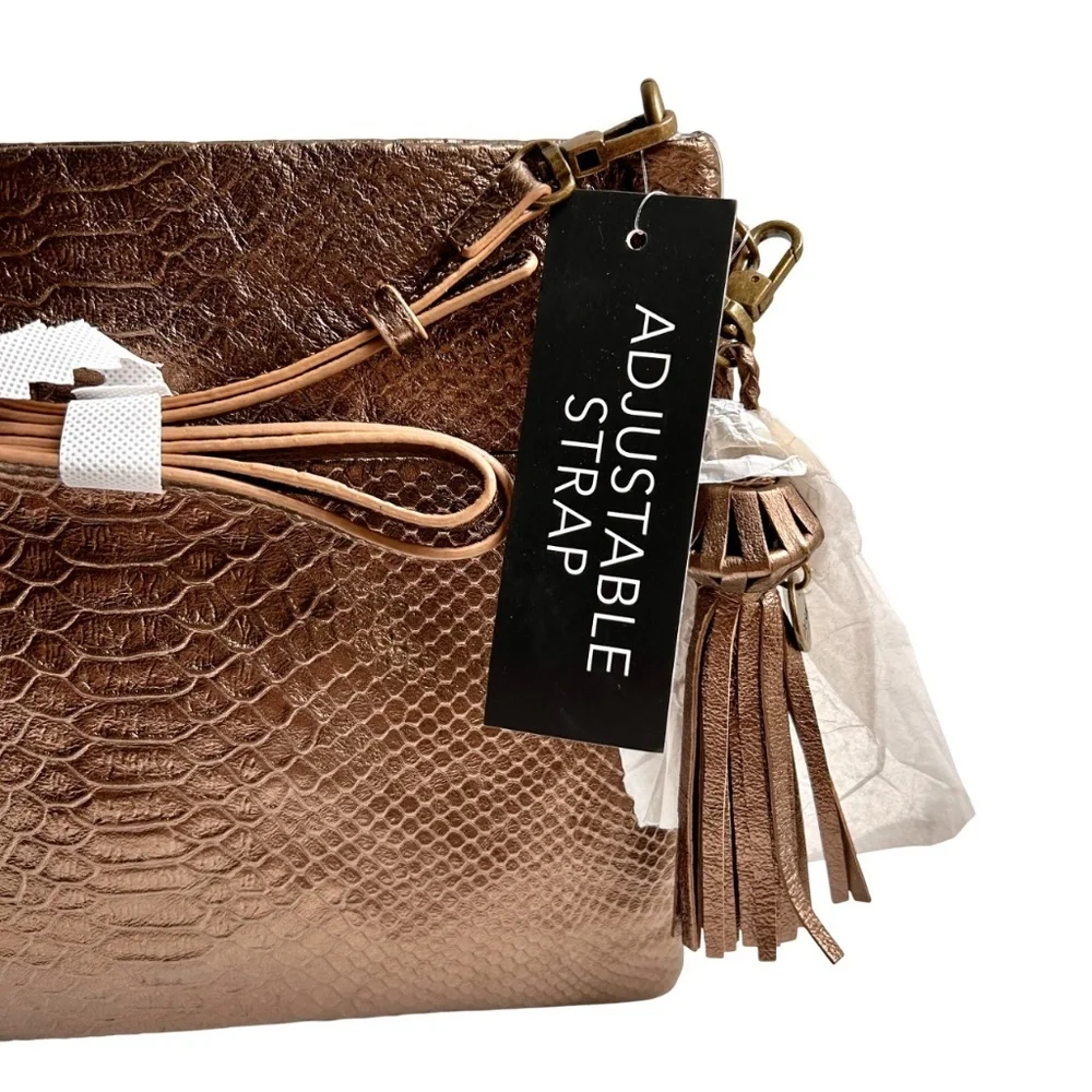 NWT The Sak Leather Snake Skin Look 